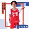 Football training clothes, new short-sleeved basketball clothes, wholesale fake two pieces, sports performance activities, breathable and quick-drying