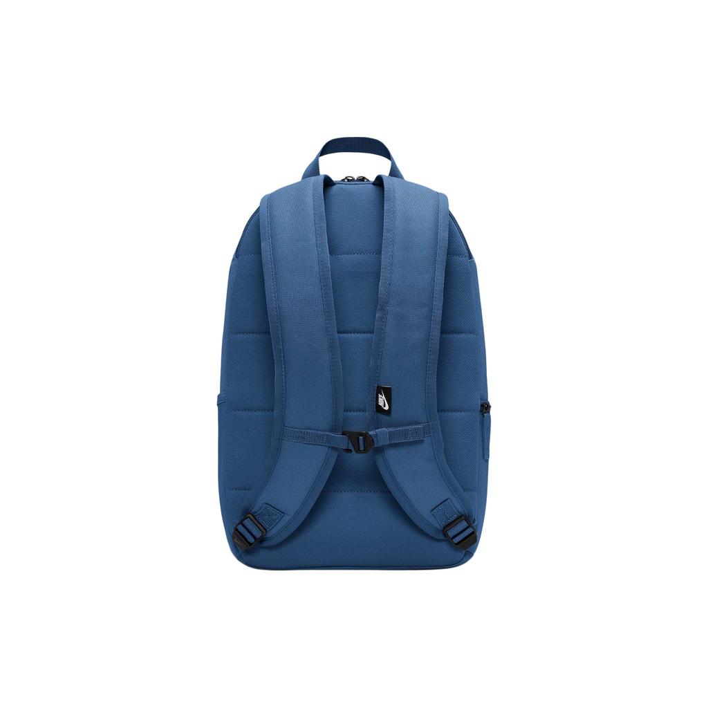 Nike Heritage Eugene Basic Small Logo Fabric Backpack Unisex Backpack Navy-Blue DB3300-469