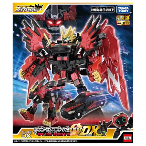 TAKARA TOMY Tomica Job Labor TJBDX Gigantopolis Braver ZERO OVER DRIVE DX Set, Miniature Car Toy, Ages 3 and Up