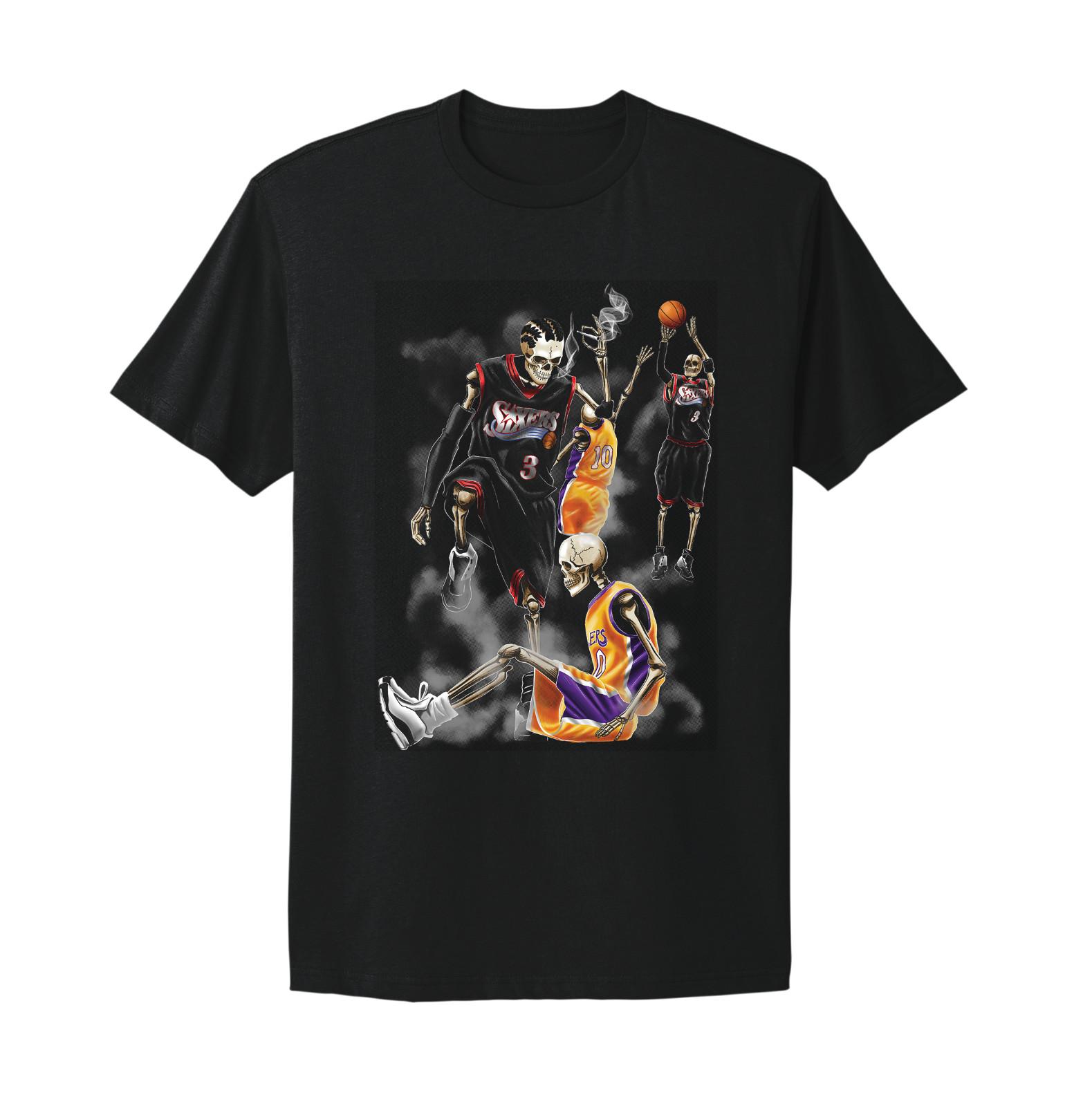 Allen Iverson STEPOVER shirt Allen Iverson Unisex merch Allen Iverson T-shirt L