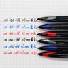 3/6pcs Japan Uniball Gel Pen AIR Straight Liquid Signature Pen UBA-188 Black Technology 0.5/0.7mm Free Writing School Supplies