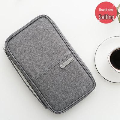 Porta Passaporto e Organizzatore Carte da Viaggio Impermeabile Multifunzione