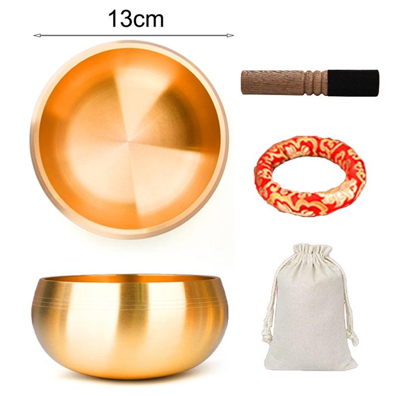 Misa Sanskrycka Nepal Tybet Budda Tybetańska Misa Śpiewająca Joga Medytacja Misa do Śpiewania Mosiężny Dzwonek Terapia Muzyką