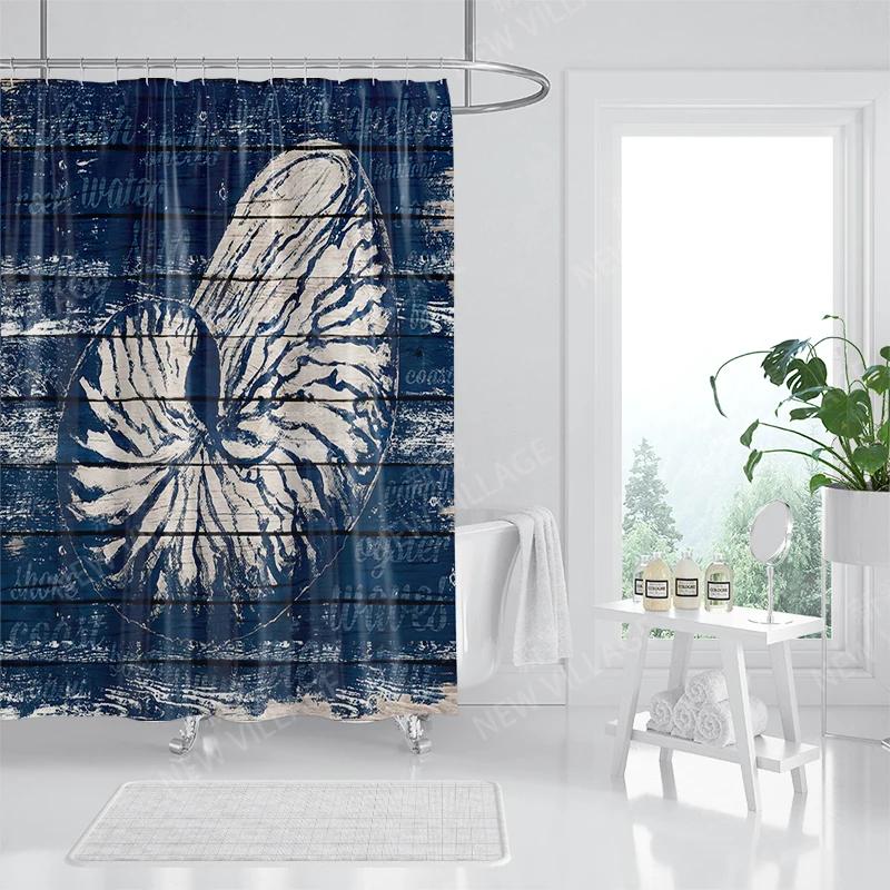 Home waterproof fabric bathroom curtain accessories 90x200 shower shower curtain 240 * 200 Atlantis style shower curtain