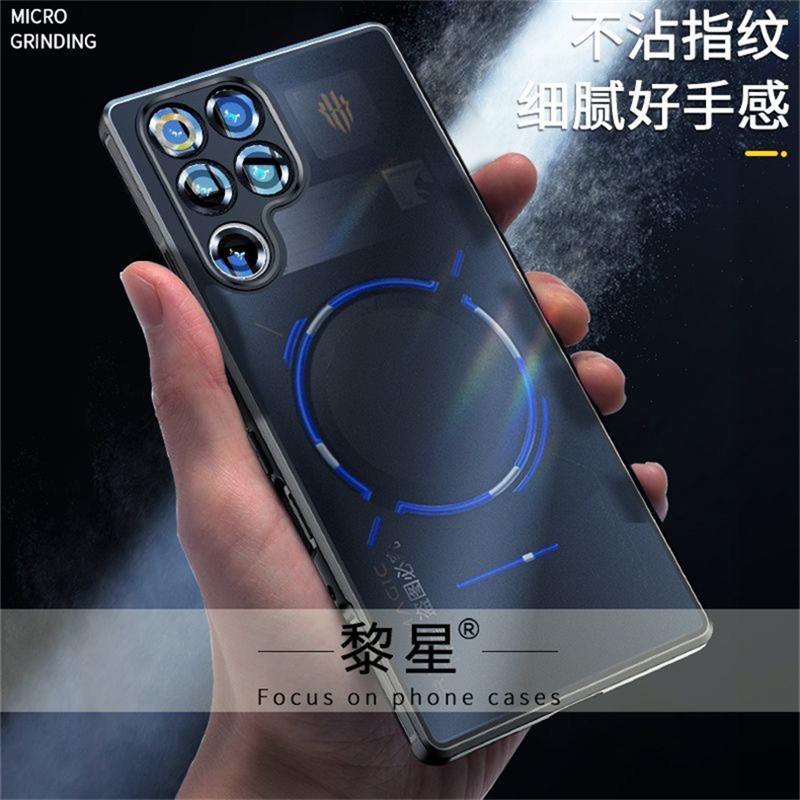 Case For Red Magic 11 Pro Plus Case Transparent Acrylic Hard Cover For ZTE Nubia RedMagic 11 Pro+ 5G Anti-fall Protect Shell