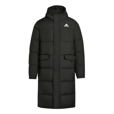 Parka Larga con Cremallera, Capucha, Cálida y Resistente al Agua, Chaqueta de Plumón de Pato, Chaquetas Unisex KE5405