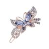 Fashion Women Butterfly Shape Rhinestones Inlaid Hair Clip Hairpin Headwear