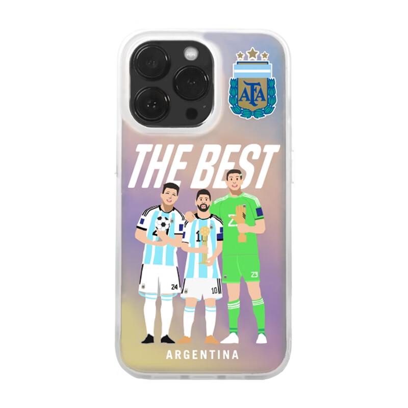 

Argentina World Champion Player Cartoon iPhone Case
