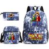 2022 Independent Station Starry Sky 3-piece set ONE PIECE backpack shoulder bag pencil case