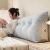 Cotton Linen Triangular Bed Backrest Pillow