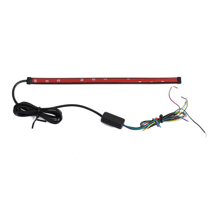 Motorcycle Sequential Switchback Flowing Led Tail Brake Turn Signal Strip Lights