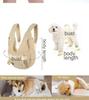 Soft Dog Carrier Cat Backpack Extra Large Capacity Pet Chest Bag Dog and Cat Outdoor Bag Waterproof and Wind Resistant Portable