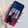 John Wick Keanu R-Reeves Phone Case Black Silicone Soft For Samsung S25,S24,S21,S22,S23,S30,Ultra,S20,Plus,Fe,Lite