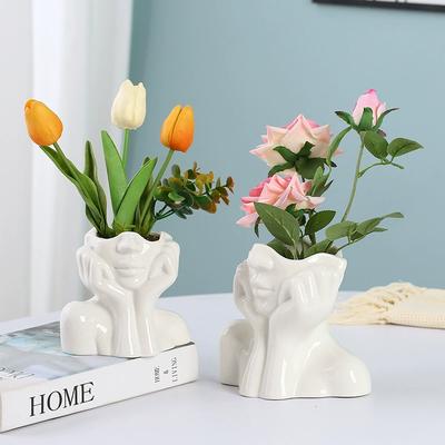 Nordic Creative Vase 1pcs Flower Pot  Insert Hydroponic Container Flower Pot Home Decoration Accessories Gift Desktop Ornament