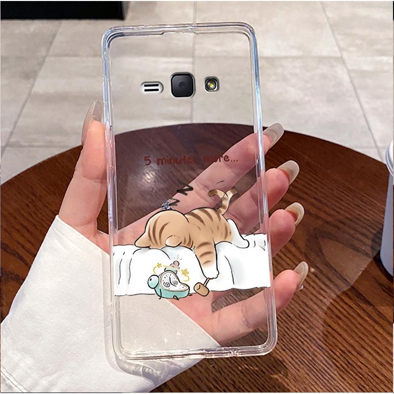 For Samsung J1 2016 Casing J120F Funny Cute Love Rabbit Clear TPU Soft Back Cover For Samsung Galaxy J1 2016 Phone Case Bumper