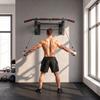 Foldable Pull-Up Bar, Pull-Ups with Non-Slip Handles, Wall Mounted Max. 120 Kg, 98 X 65 X 31 Cm Black