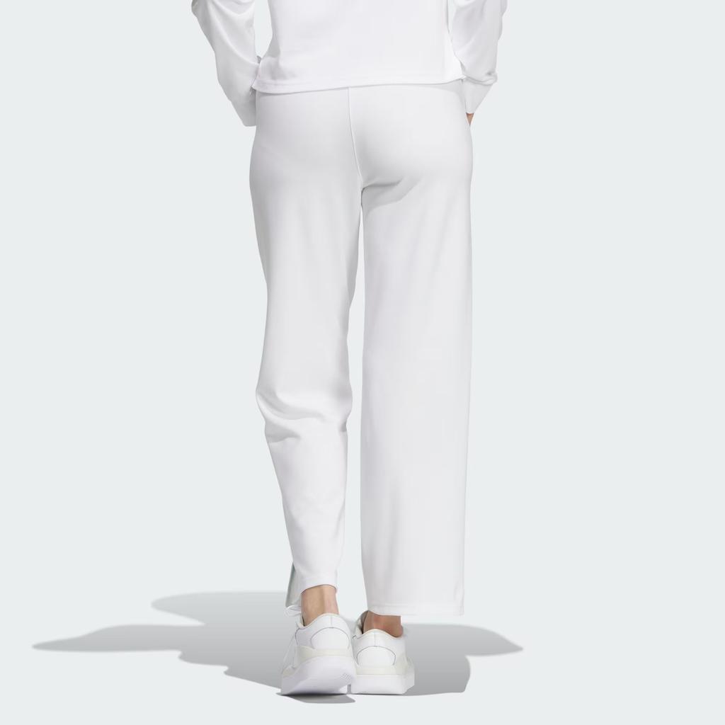 adidas Verbiage Doubleknit Pants Knitted Sweatpants Women's White JE3615