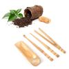 4PCS Set Bamboo Chinese Tea Set Tea Spoon Tea Ceremony Tools Gongfu Tea Set  Tea Ceremony