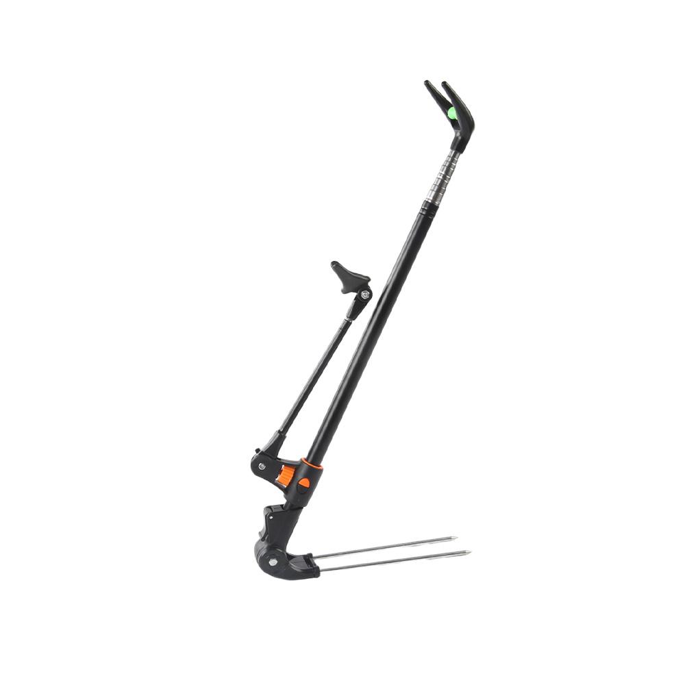 Thickened Telescopic Fishing Rod Bracket Fishing Rod Dual Purpose Bracket Fishing Rod Holder 1.7M/2.1M/2.4M New Stainless Steel