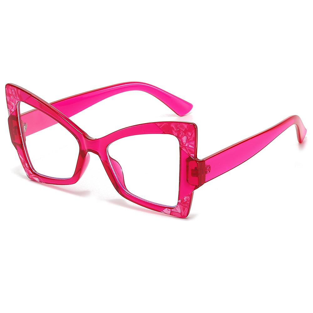 Cat Eye Sunglasses Female Butterfly Shape Colored Sunglasses Modern Trimming Glasses