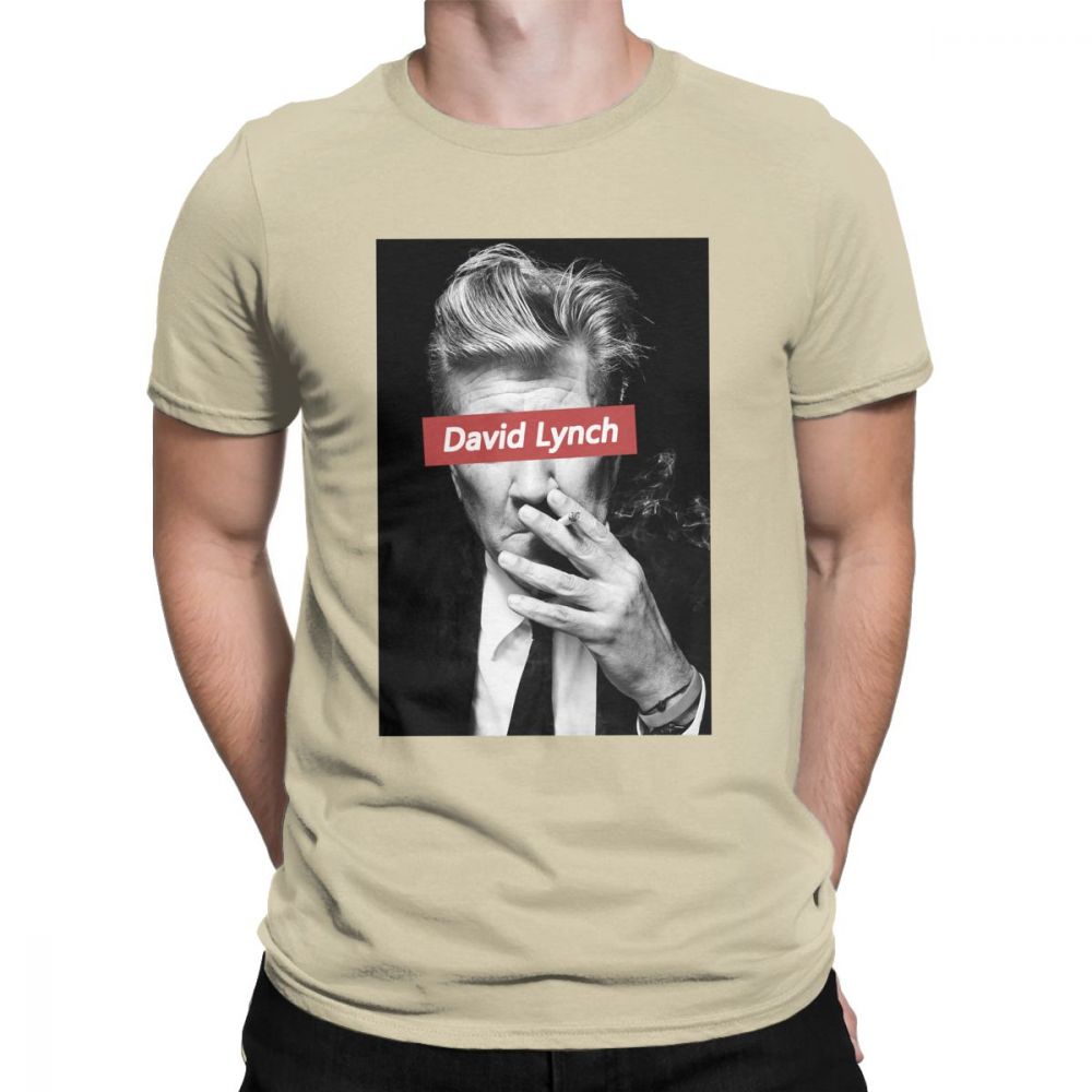 David Lynch Tshirt 80s Mens T Shirts Newest Twin Peaks Cotton Short Sleeve Tee Shirt Movie Tops Plus Size Birthday Gift TShirt