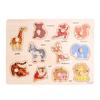 Colorful Alphabet Wooden Pegged Puzzle For Boys And Girls Above 3 Years Old