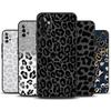 Leopard Print Black Cheetah Pattern Case For Samsung Galaxy A52 A72 A13 A33 A53 A14 A24 A34 A54 A15 A25 A51 A71 A12 A32 Cover