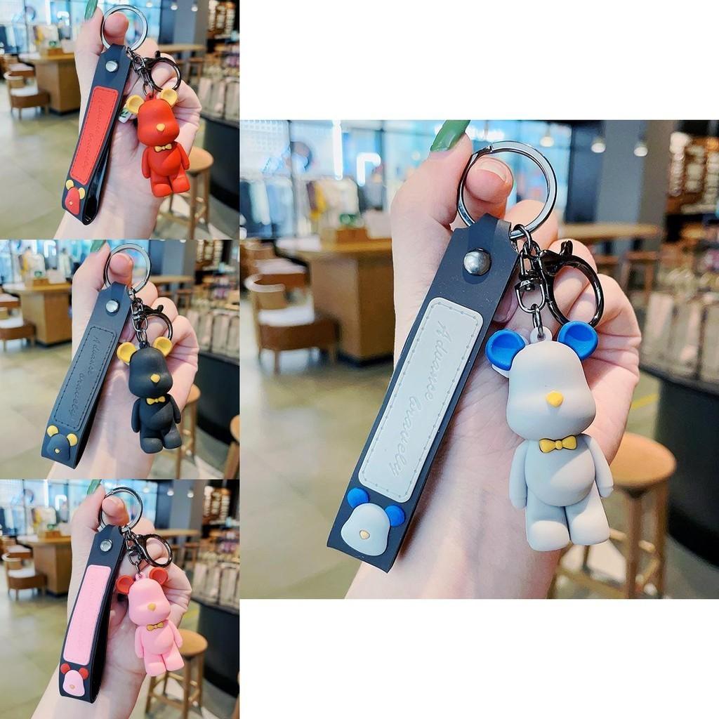 Bear Dj Unique Keychain Resin Cartoon Decoration For Special Occasions Parties And