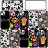 Hülle für iPhone 17 16 15 Xiaomi Poco Redmi Note 14 13 12 11 Pro Max 9 16e Samsung Galaxy S25 S24 S23 14C A56 OPPO Huawei Niedliche Hunde Pfote Katze Handyhülle