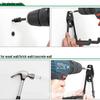 Large Wall-Mounted Garage Hook Kit for Heavy-Duty Storage & Organization