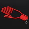 DIY Plastic Golf Gloves Keeper Stretcher Gloves Support Frame Rack Holder (Red)
