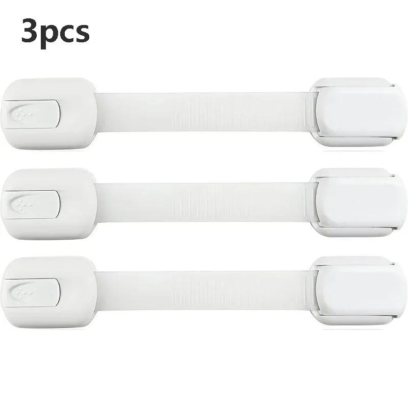 1/5pcs Child Protection Lock Multifunctional Cabinet Door Safety Lock Buckle Child Anti Pinch