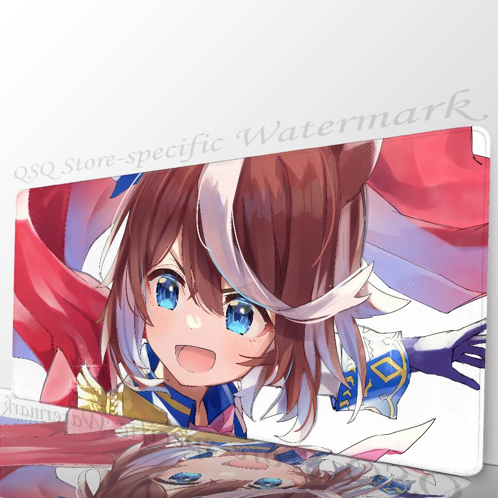 Tokai Teio Game U-Umamusume Mousepad Non-slip Suitable For Office Computers Laptops E-sports Game Desk Mats XXL Keyboard