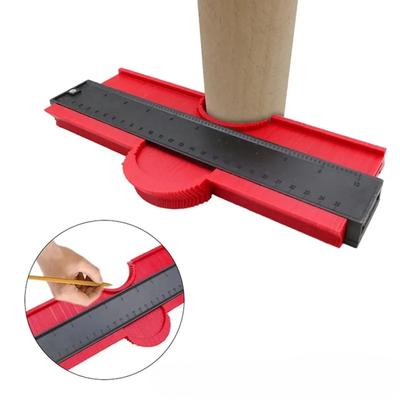 Convenient Contour Gauge Line Copying Ruler Cutting Template for Construction, Woodworking Measuring Ceramic Tiling Tools