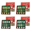 4 Pieces Christmas Coffee Spoon Christmas Trees Santa Christmas Star Tea Spoon
