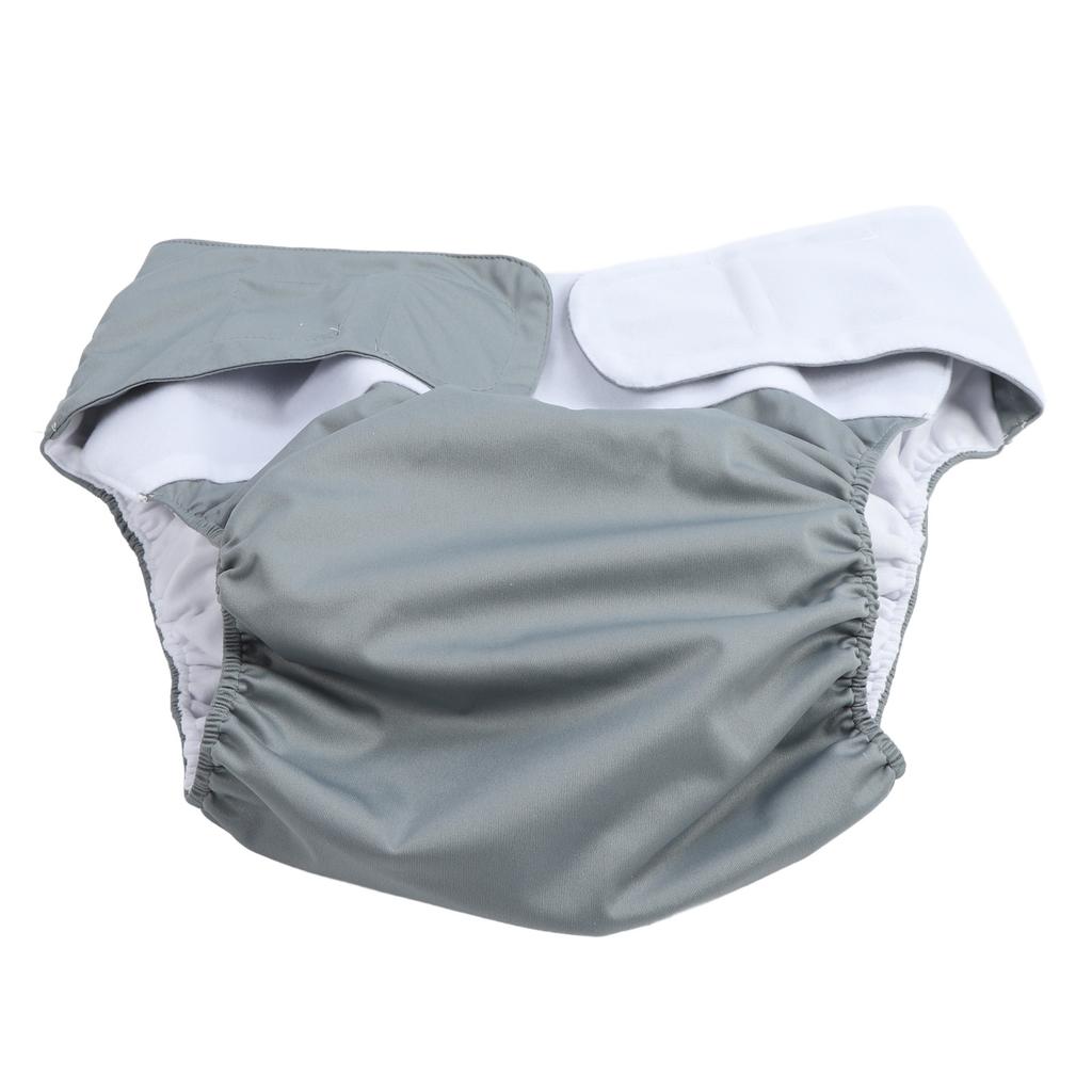 Pielucha tetrowa dla dorosłych Wielorazowa Pralna Oddychająca Wodoodporna dla Nastolatków Niepełnosprawnych Szara