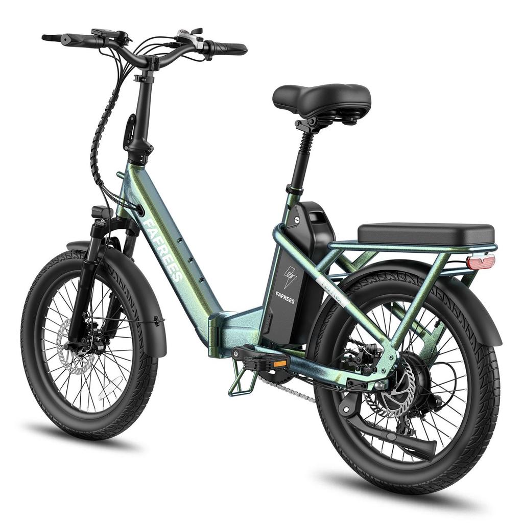 Elektrofahrrad Fafrees F20 Flex 20" Reifen 250W Motor Faltbares City E-Bike Höchstgeschwindigkeit 25 km/h Doppelscheibenbremsen 36V 25Ah Maximale Zuladung 140 kg