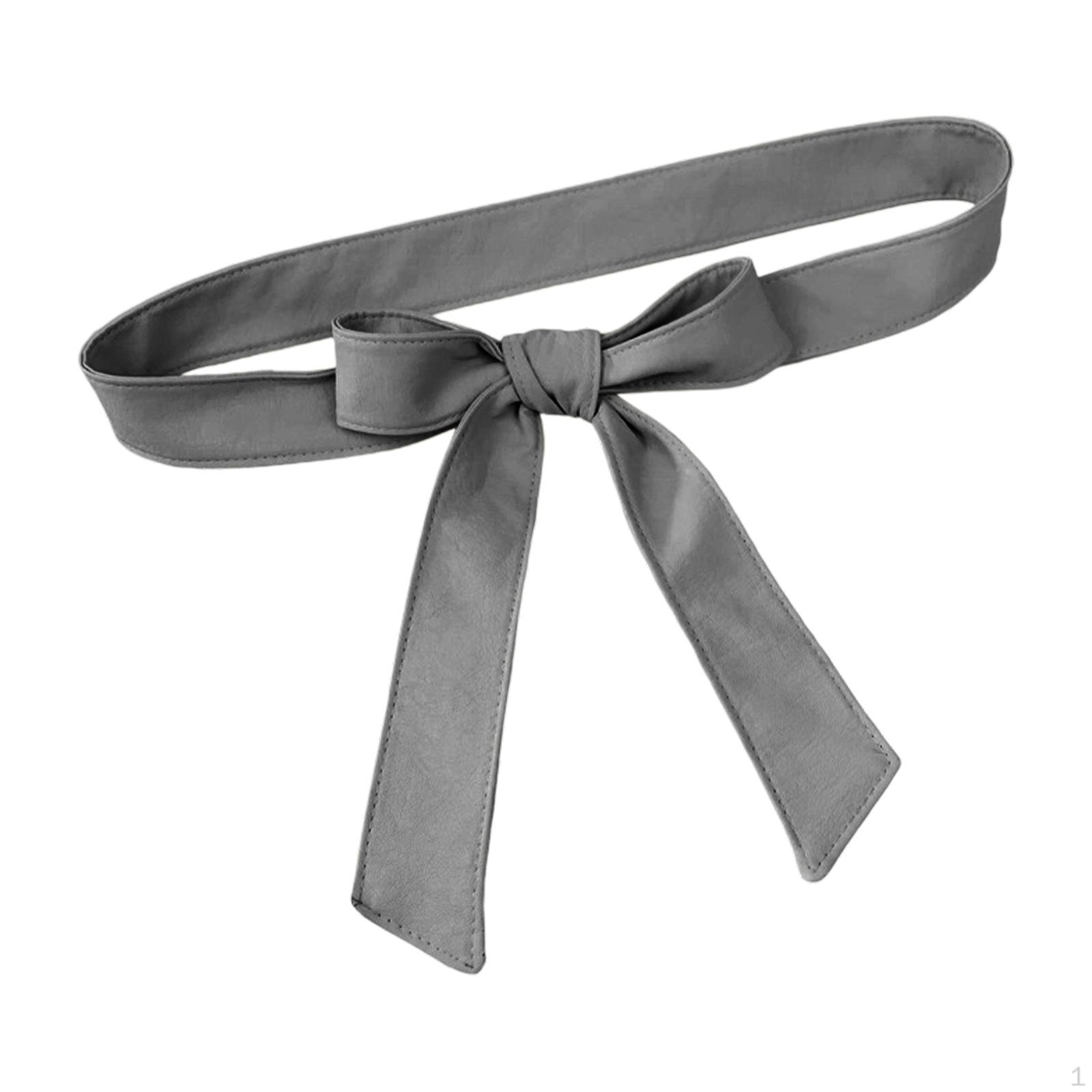 

Women Overcoat Waist Belt 175cmx4cm Long Sash for Down Coat Jacket Trench сірий колір
