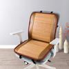 Heat Protection Cool Back Cushion Cool Touch Cool Feel Bamboo Summer Cushion for Office Chairs Desk Chairs Cool Seat Cushion Stroke/Heat
