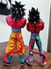 Dragon Ball Studio Super Saiyan Vegeta Goku Fully Painted Resin Collectible Statue Posable Anime Model Gift Z JT 4 2 Head Round Sensory Compression