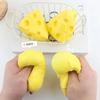 Squishy Square Cheese Squeeze Toy Soft Decompressing Pinching Cheese Sticky Slow Rebound Toy Christmas gift