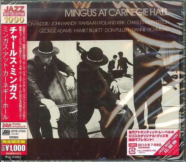 

CD CHARLES MINGUS - Mingus at Carnegie Hall WPCR27005 Atlantic 2012 Japan Obi Jazz