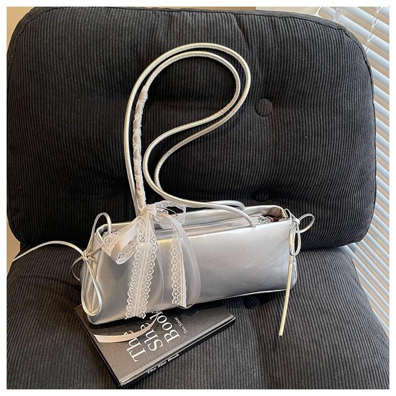 IELGY Ladies Underarm Bag Casual All-Match One-Shoulder Baguette Bag