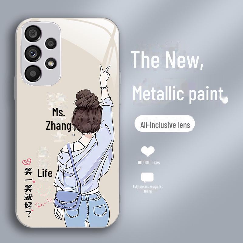 

S11Plus Pro Case: 31 Liquid Styles, Full Coverage Mirror for Samsung S23 Plus