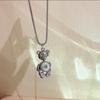 Bear with Movable Limbs, Trendy Hip-hop, Versatile Sweater Chain, Accessories, Necklace, Pendant for Men