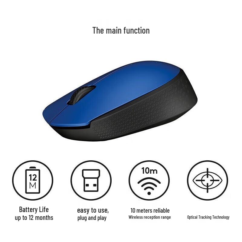 

Logitech M171 Wireless Mouse
