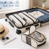 Breathable Mesh Travel Shoe Storage Bag Portable Wear Resistant Fabric Organizer for Men Women Daily Gym Travel Use