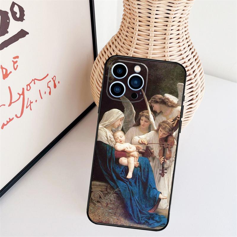 Virgin De Guadalupe Virgen Mary Phone Case For iPhone 17 Pro Max 14 13 12 11 15 16 Pro Max mini 15 16 Plus 16e Back Cover