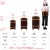 Suitcase Ultra Lightweight Trunk Antique Style Stylish and Cute Carry Bag for Business Trips and School Travel Bag Set [urecity] Set, Case, Trunk,
