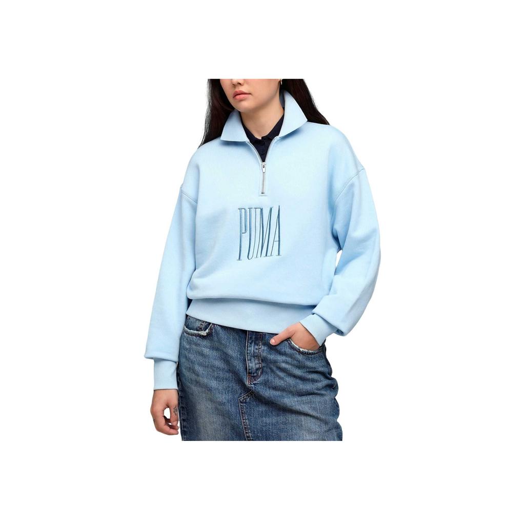 Puma Premium Essentials Comfortable Pullover Simple Skin-Friendly Sweatshirt Women tops 632056-48